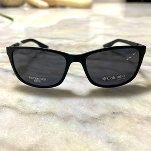 Men’s black extended size columbia sunglasses